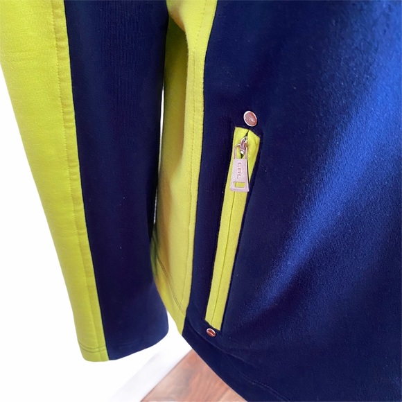 Ralph Lauren Active Jacket Yellow Black Size L - Picture 3 of 8